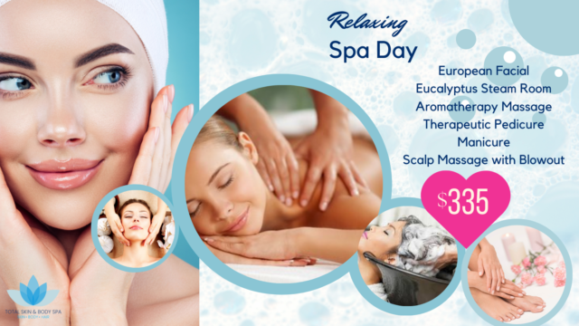 Milton Spa special facial massage pedicure