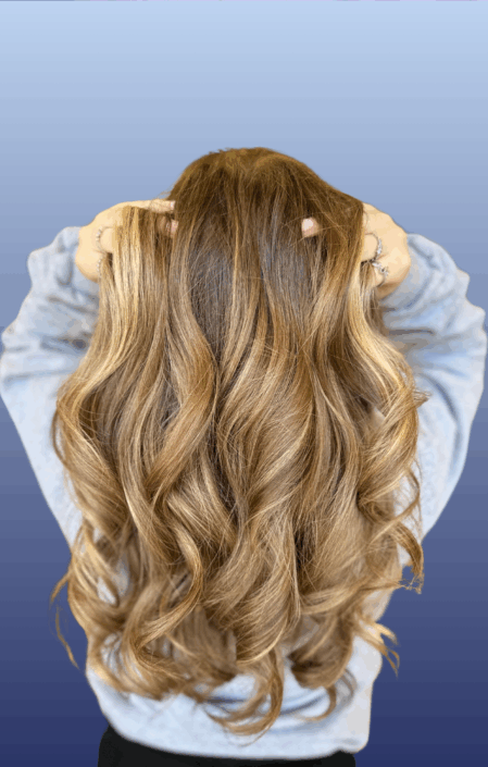 Milton-Salon-Spa-caramel-hilight-hair