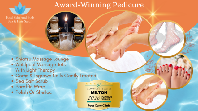 Award-winning-pedicure-milton-spa-nail-trimming-french